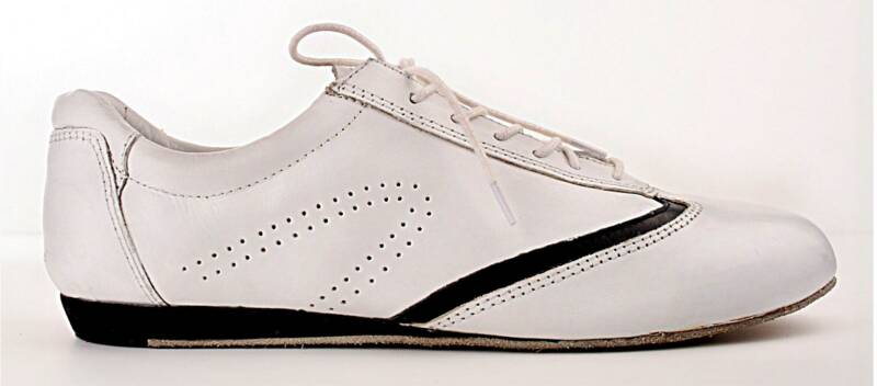 white dance shoes mens