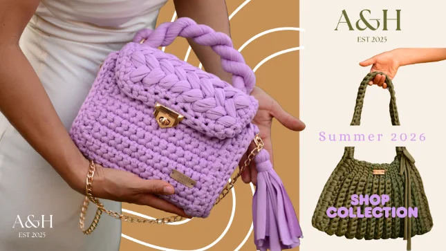 A&H Bags Summer 2026 handmade bags