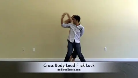Addicted2Salsa: Cross Body Lead Flick Lock