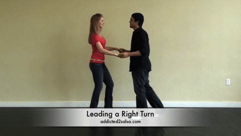 Addicted2Salsa: Basic Right Turn in Salsa Dance